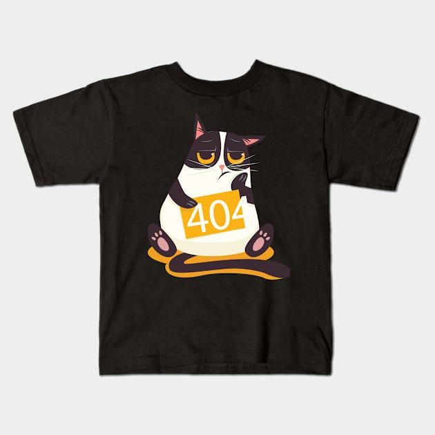 404 error Kids T-Shirt by mostafagalahom